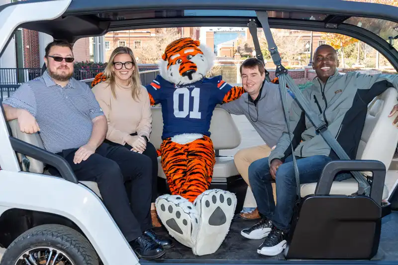 Club Car Engineering Recruiting Team at Auburn University