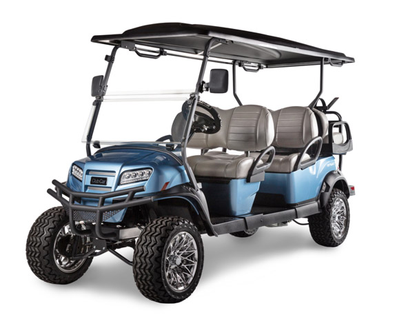 2009 Club Car DS Golf Cart New Batteries Lifted, Journey Golf Carts