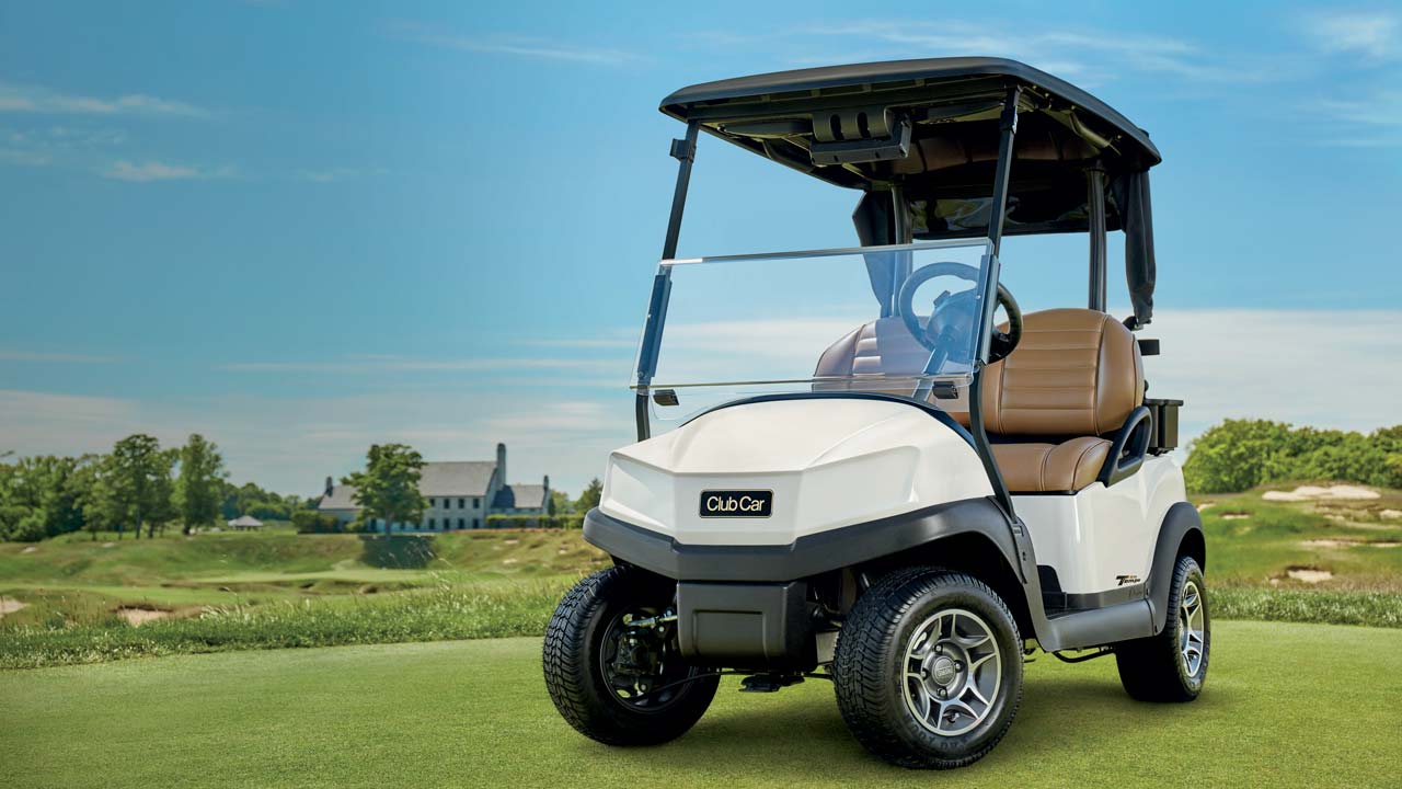 Tempo lithium ion powertrain golf car